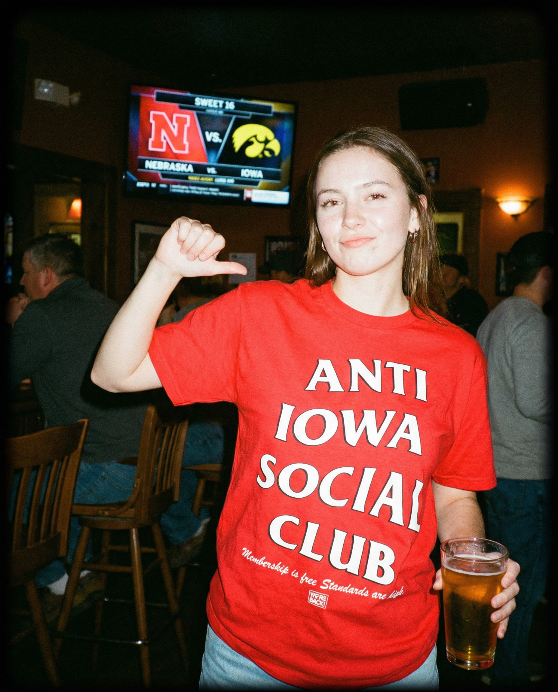 AISC Tee - Nebraska T-shirt - Lifestyle | We're Back Co.
