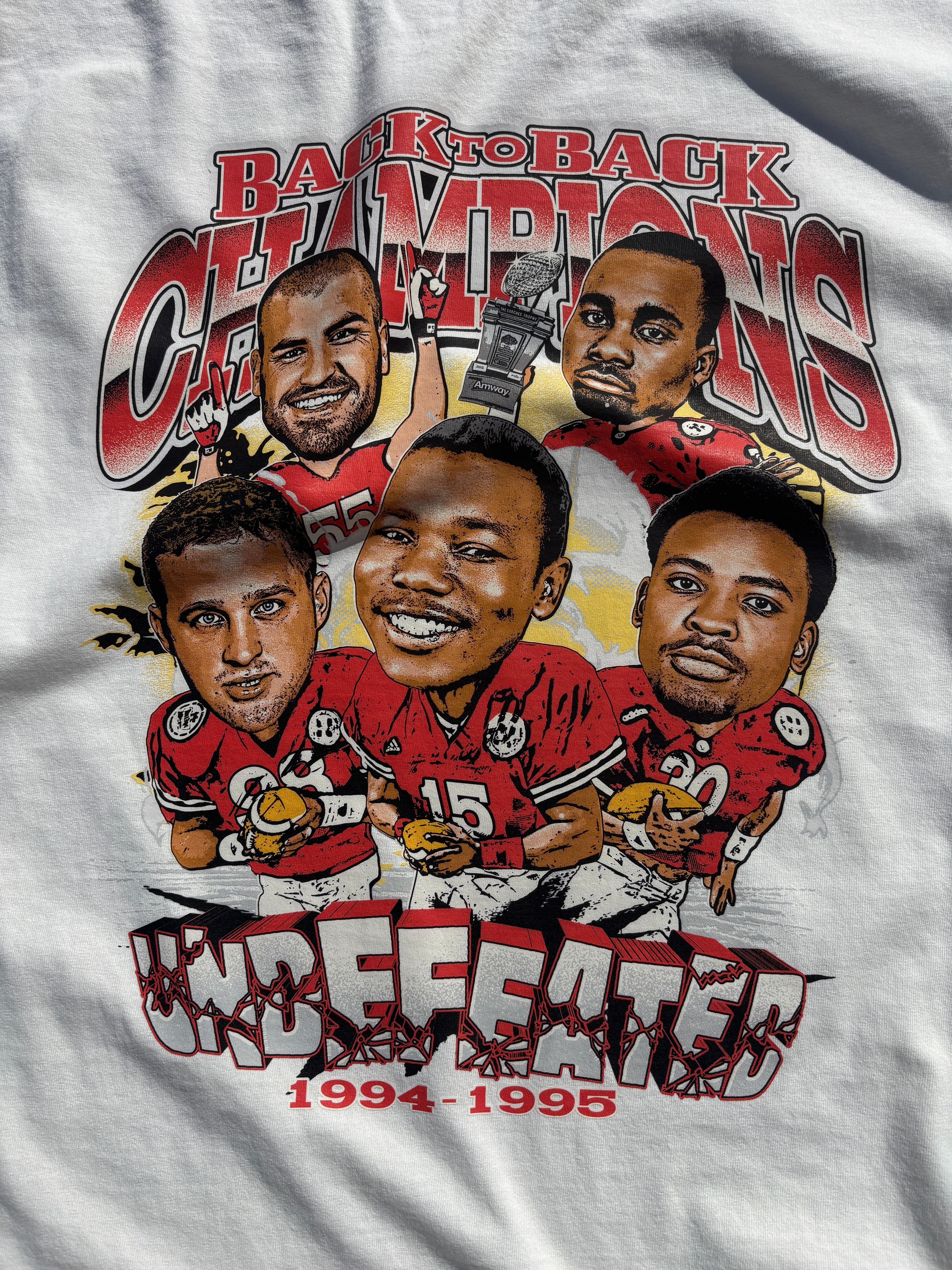 Undefeated Tee - Cream