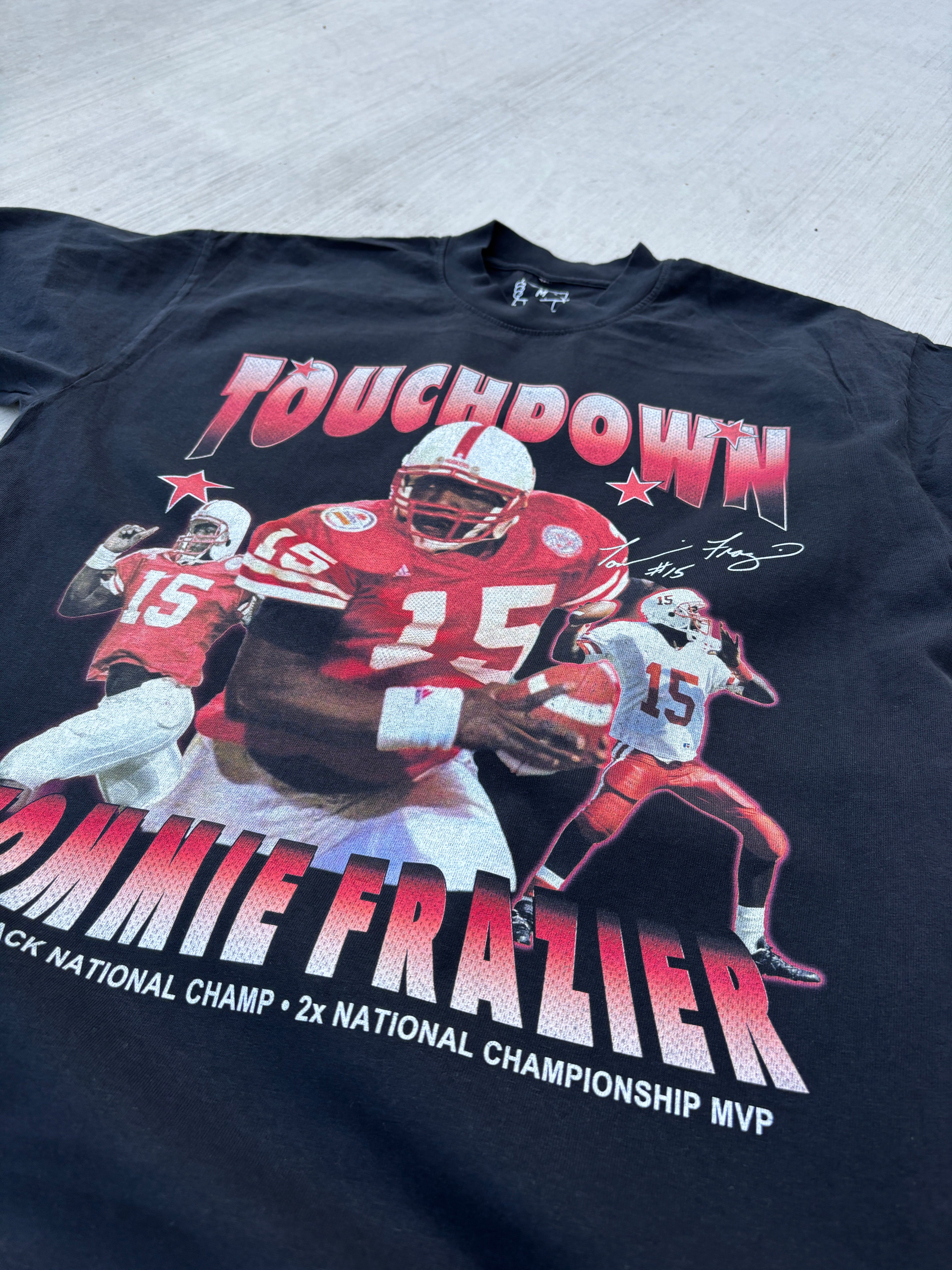 Touchdown Tommie Tee - Black