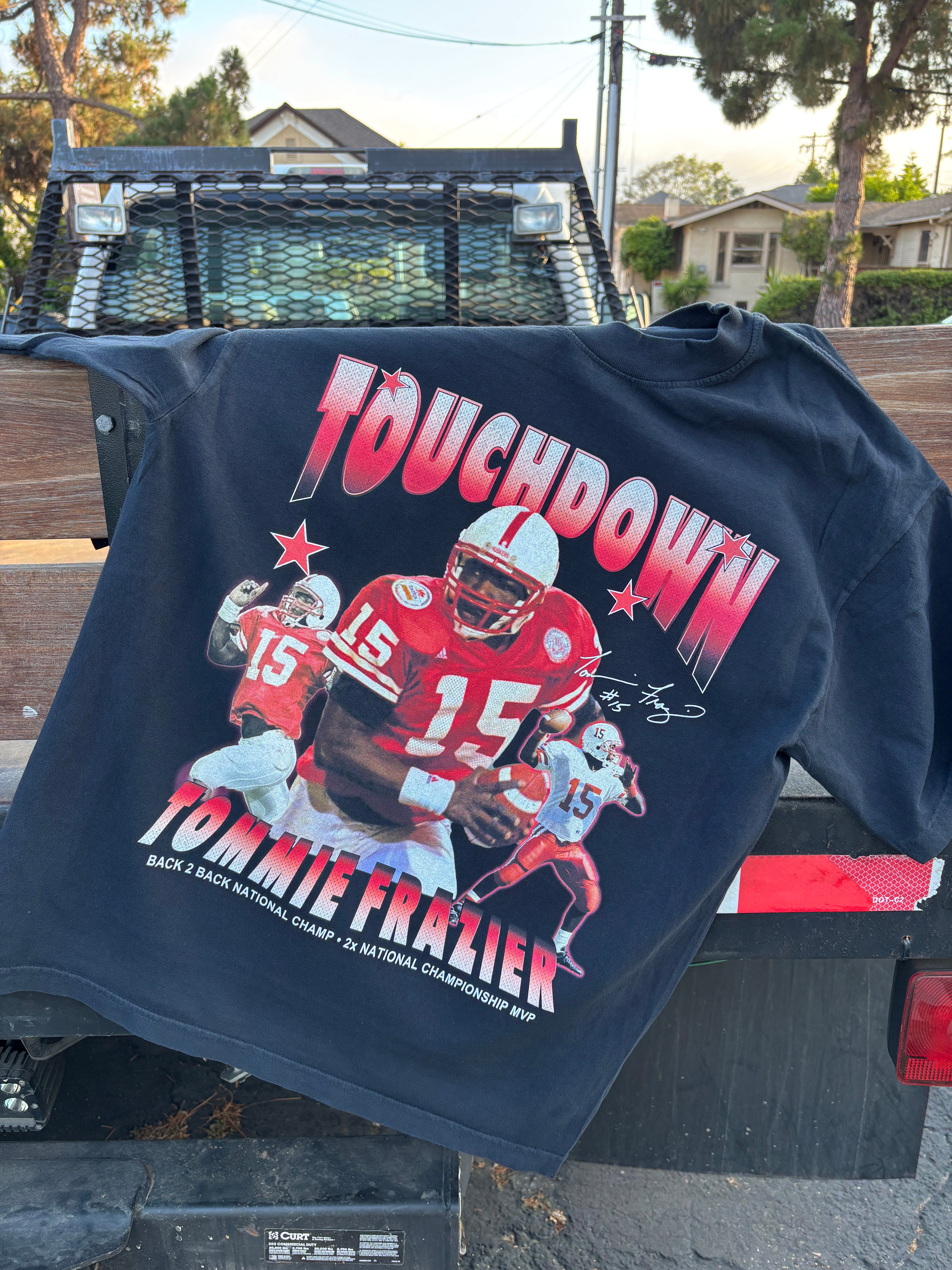 Touchdown Tommie Tee - Black