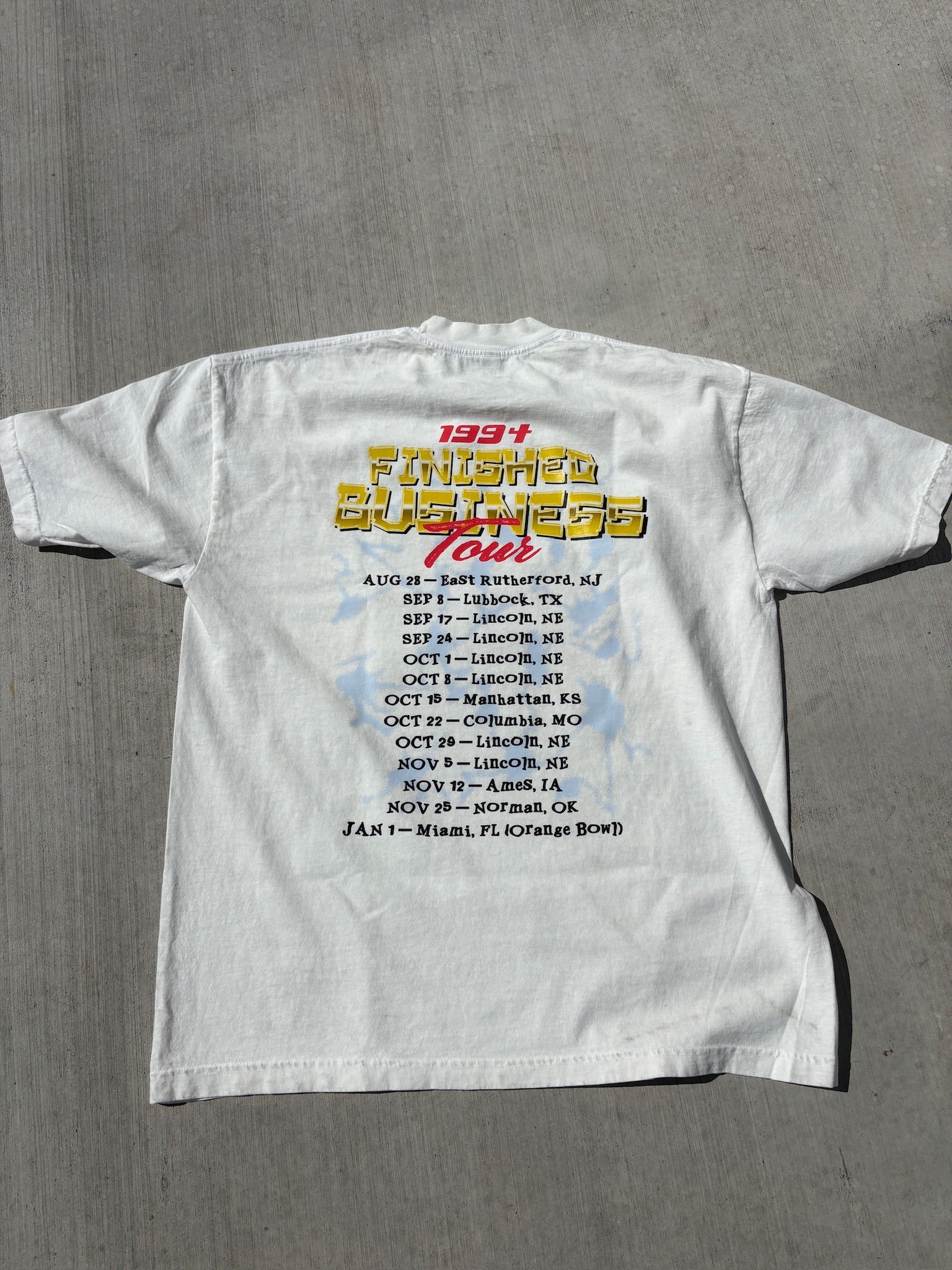Unfinished Business Tee