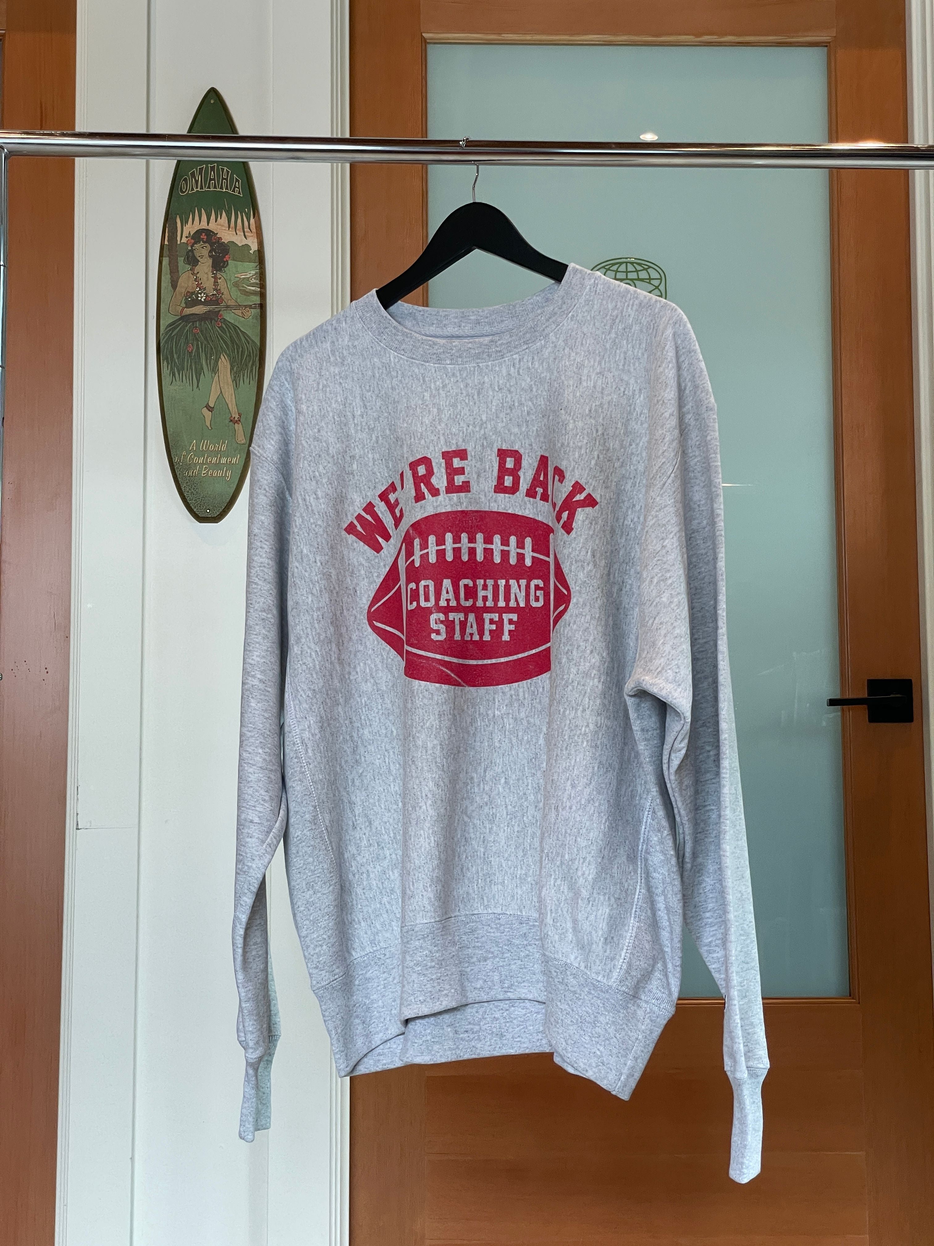 Coaching Staff Crewneck – Heather Grey