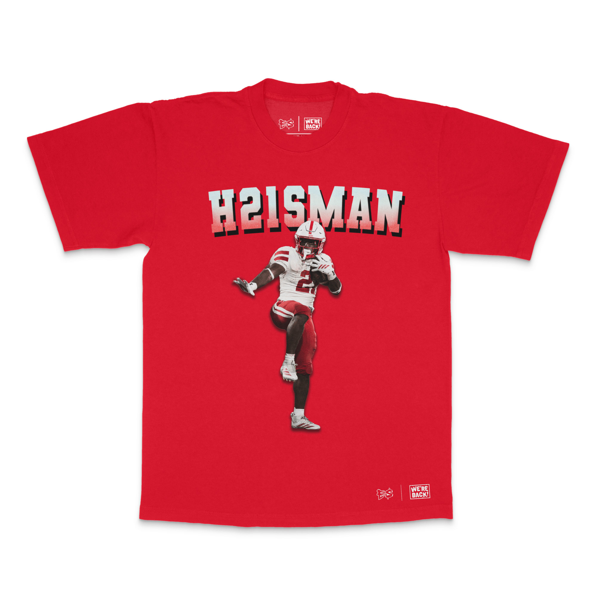 Emmett Johnson H21SMAN Tee | Nebraska Tee | We're Back Co.