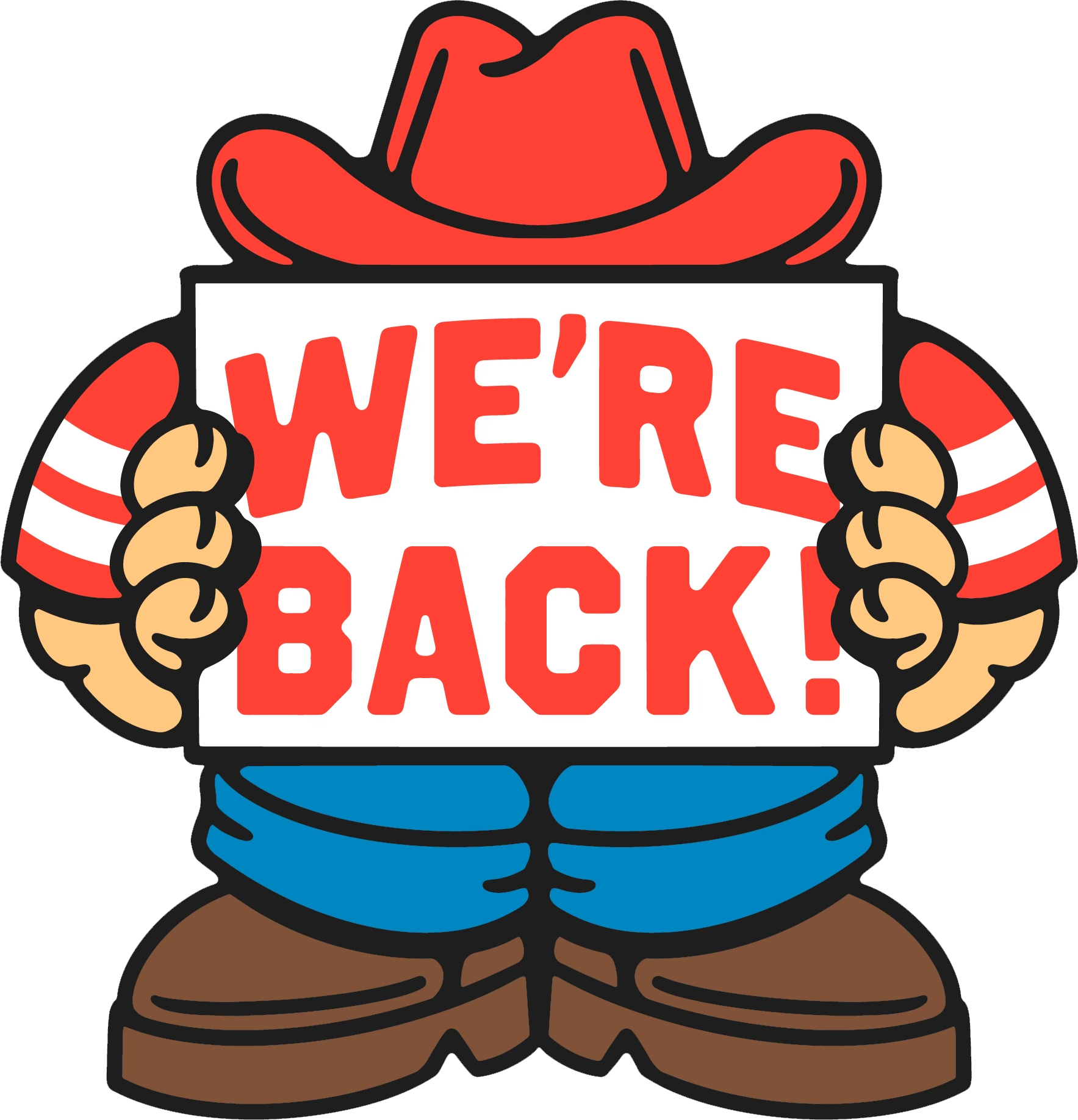 We're Back