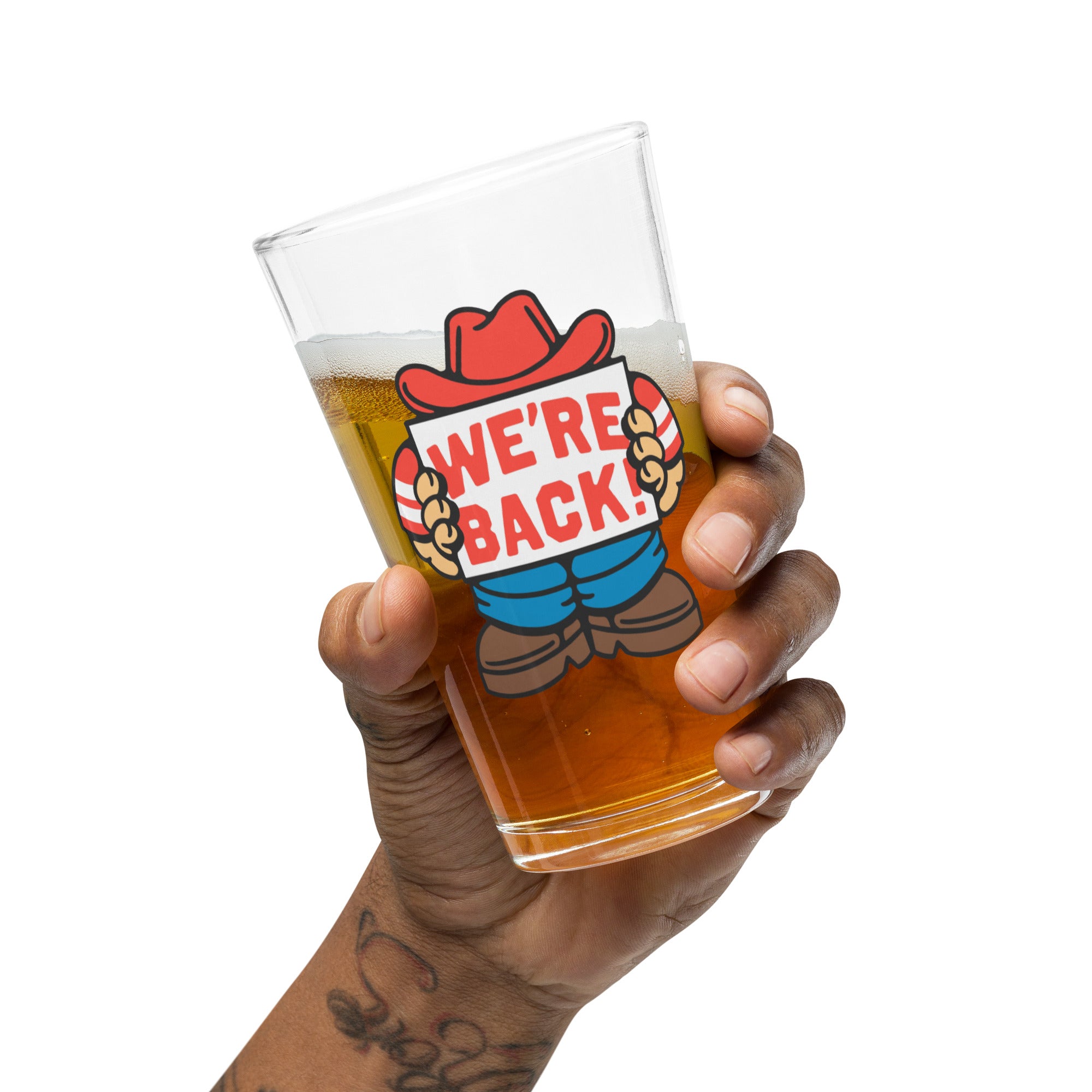 Champ Pint Glass