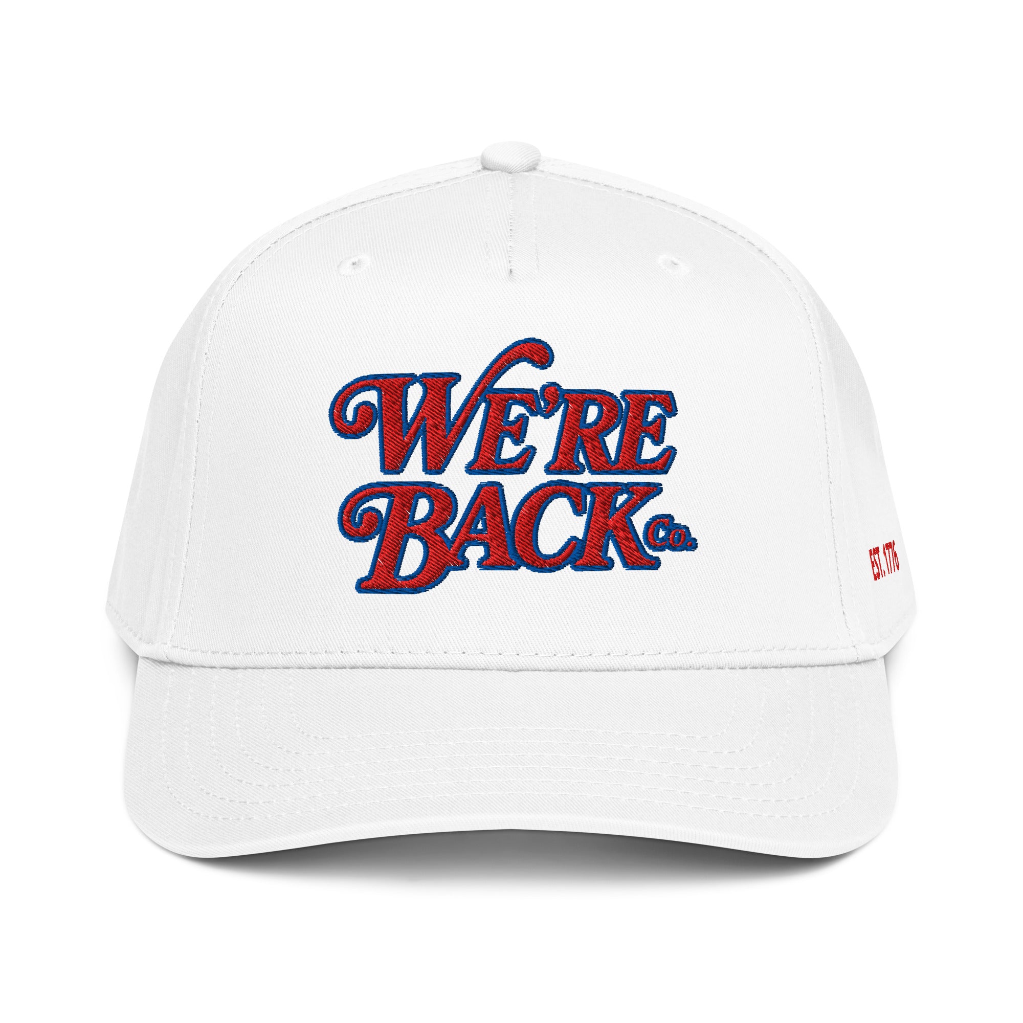 Gold Standard 5 Panel lifestyle view - Nebraska Hat | We're Back Co.