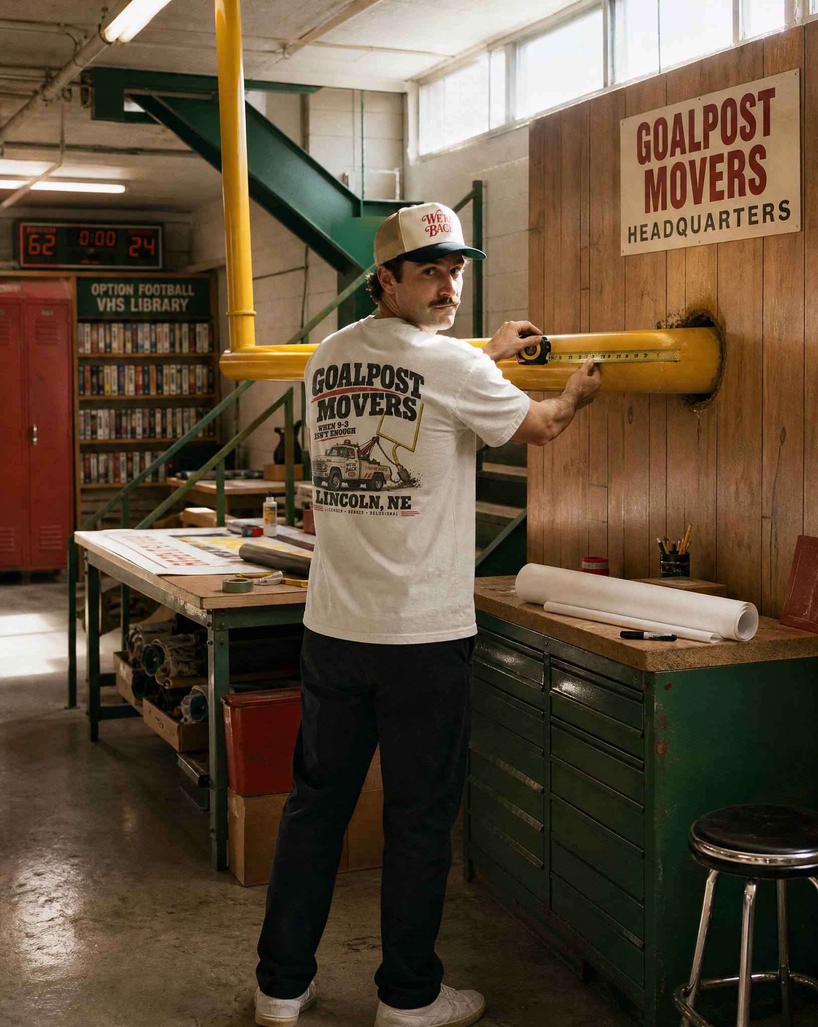 Goalpost Movers Tee