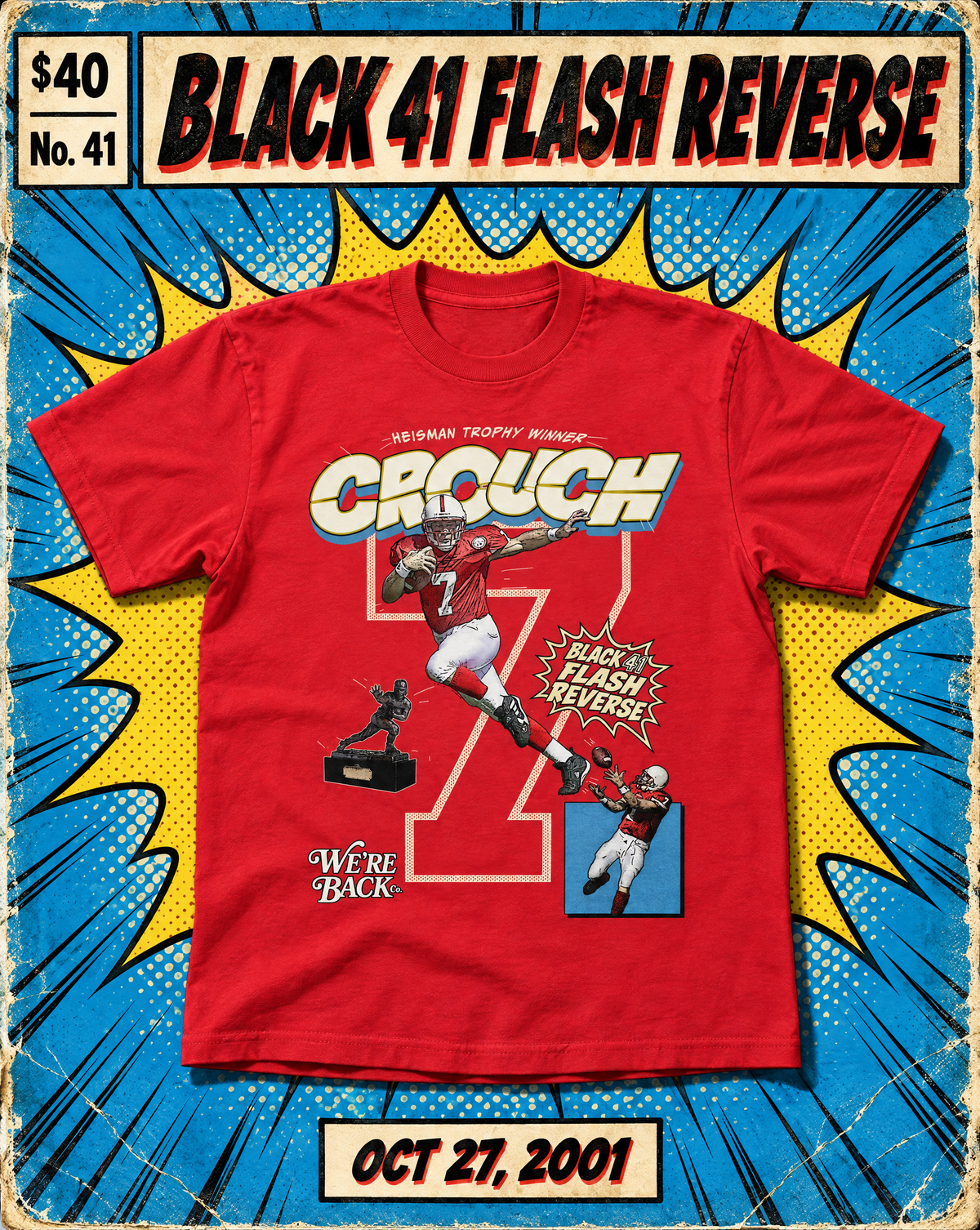 Black 41 Tee | Red