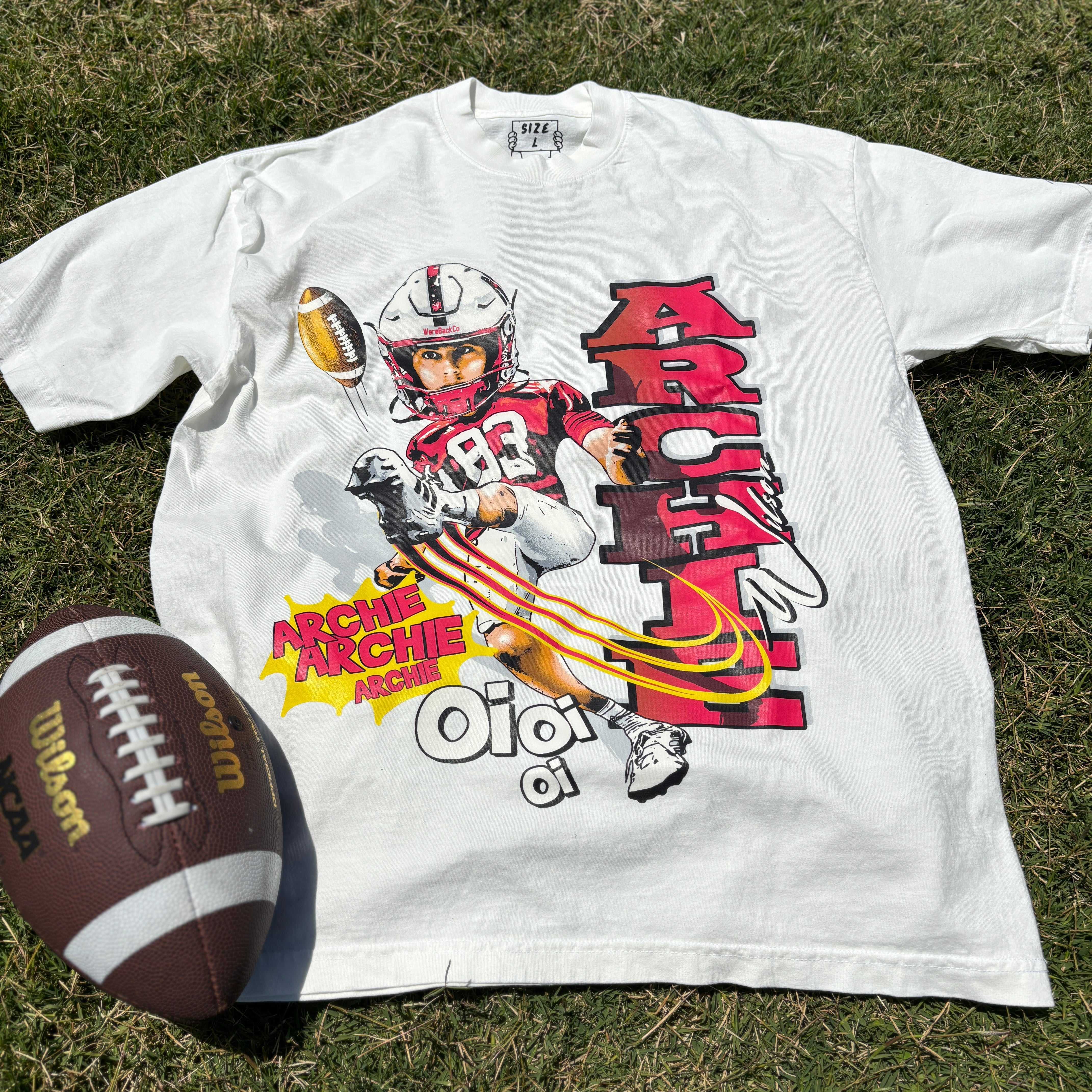 Archie W Tee | Nebraska Tee | We're Back Co.