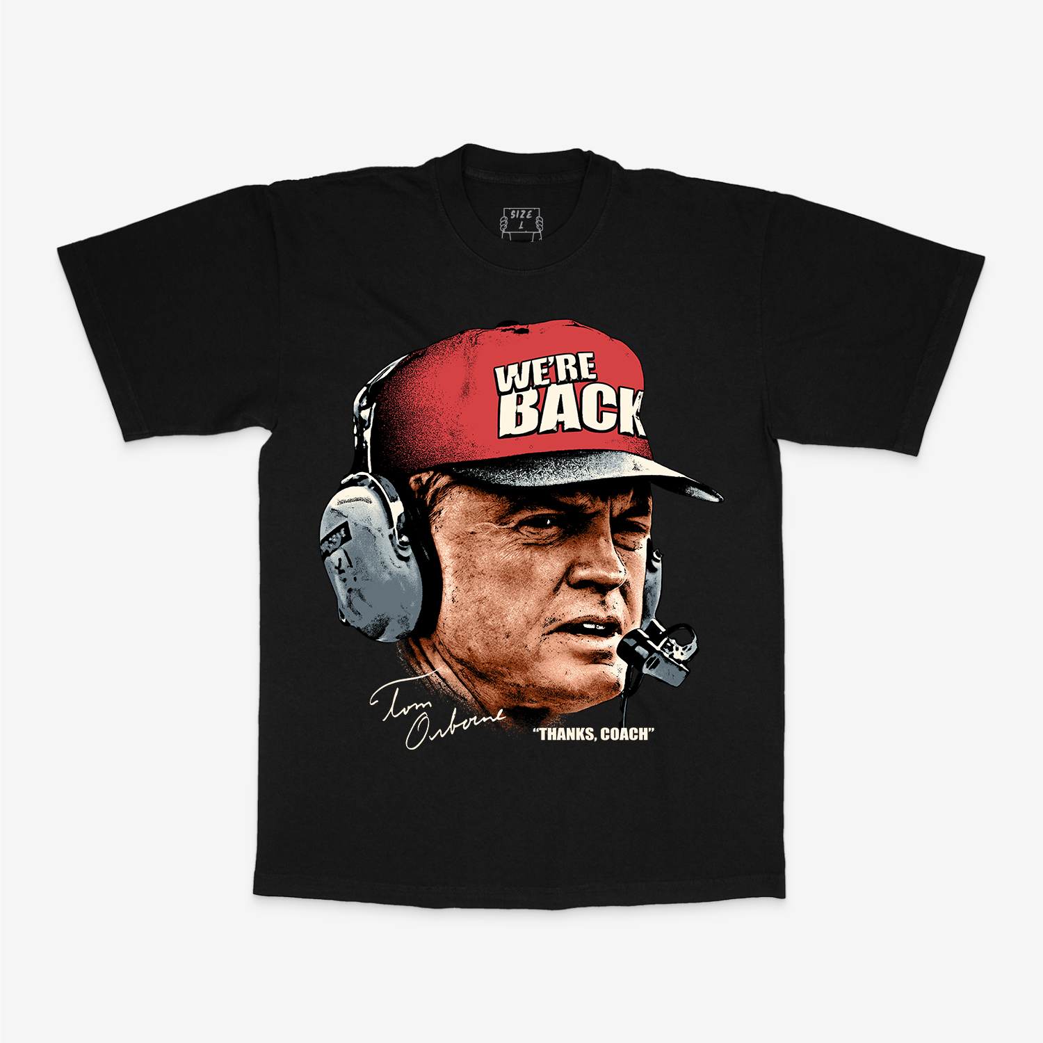 T.O. Headset Tee - Black