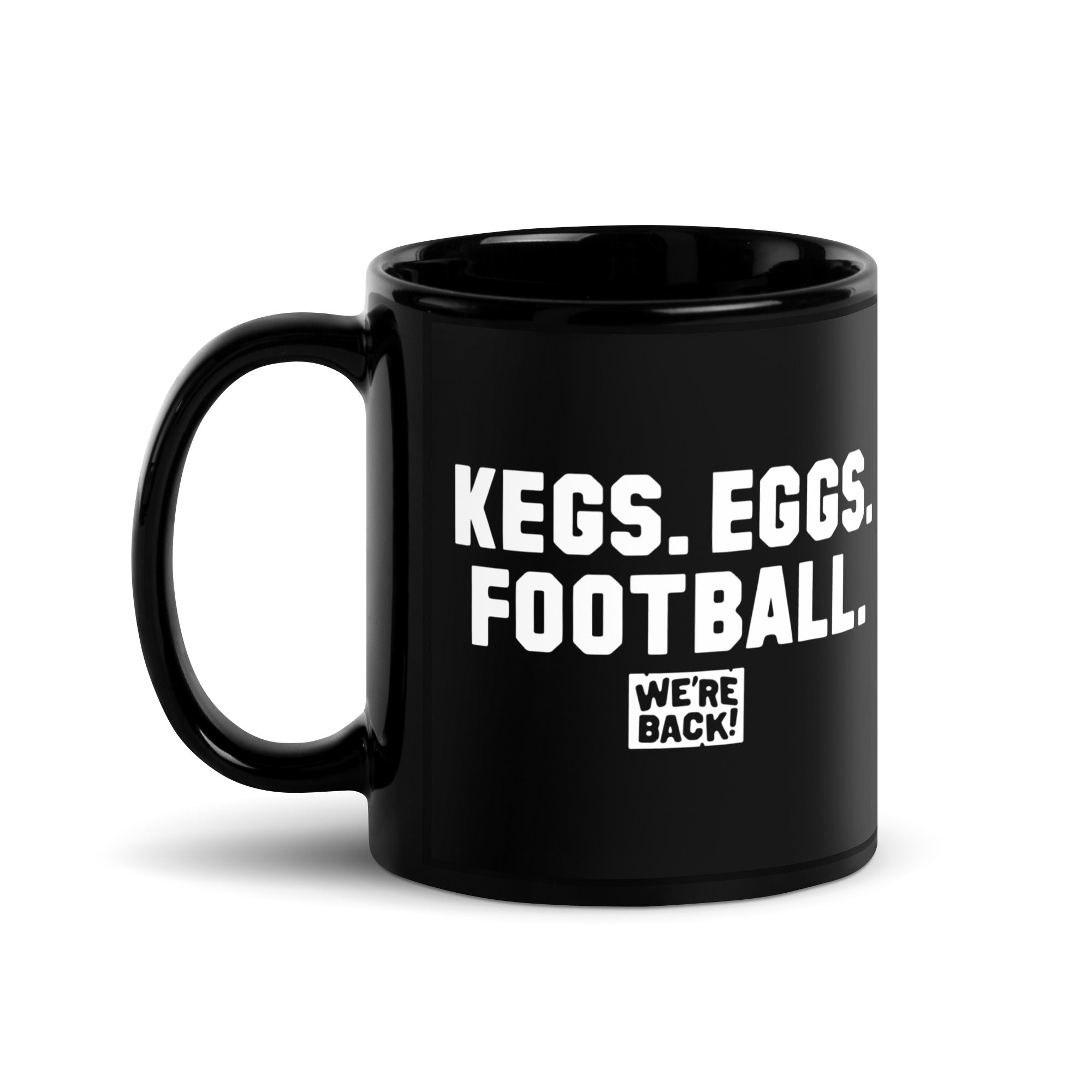 Kegs, Eggs, Football Mug