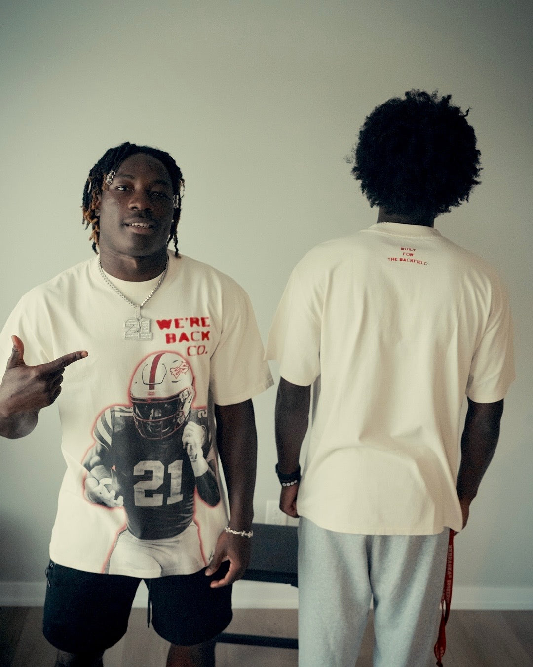 EMoney Backfield Tee