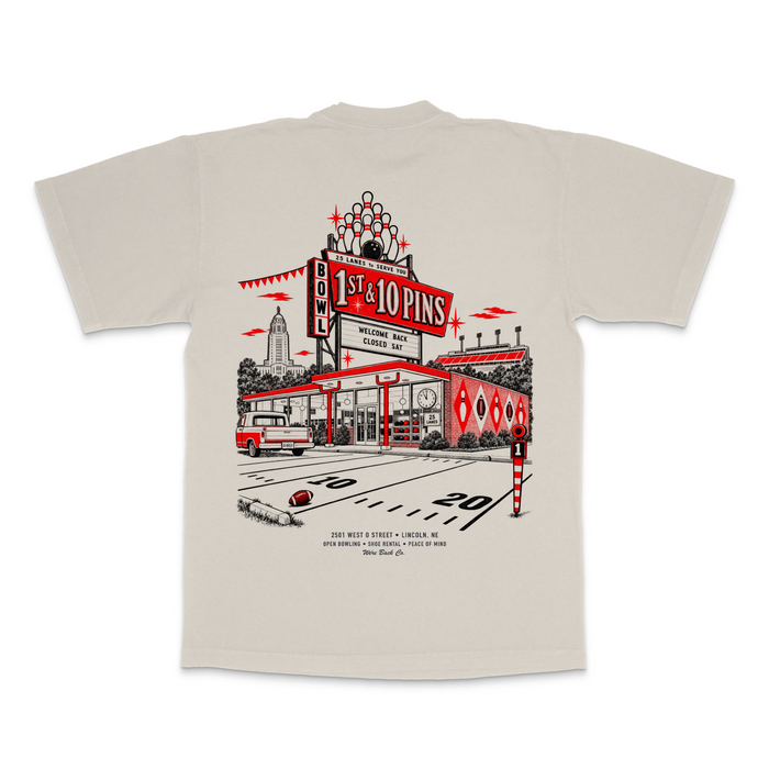 1ST & TEN PINS Tee
