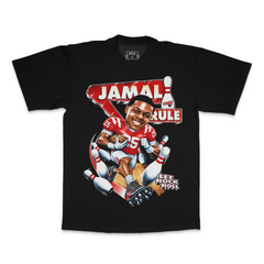 Jamal Rule 'Let Rock Roll' Tee - Black