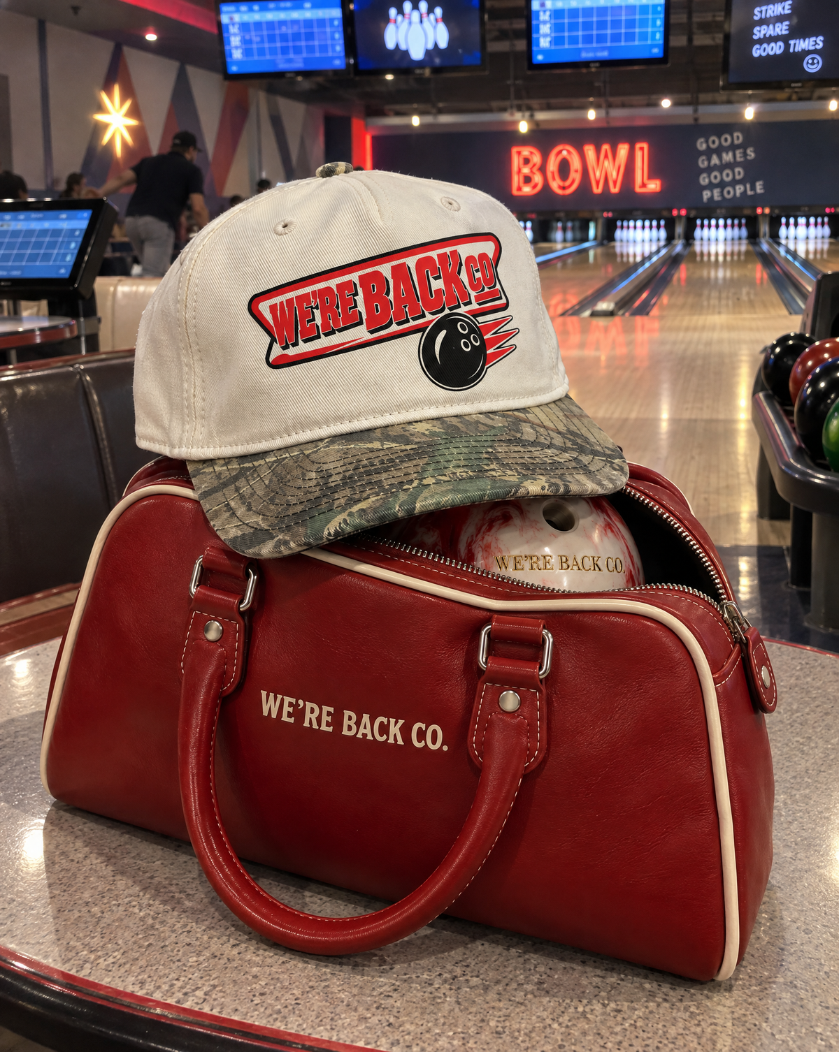 Campaign styling for WBC Bowling Cap